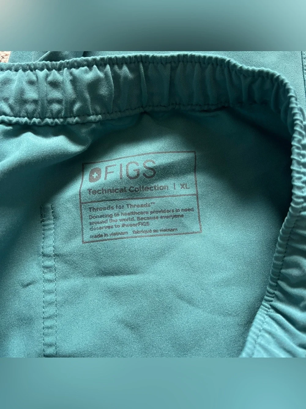 FIGS Cairo Straight Leg Scrubs Nursing Medical Healthcare Nurse Technical Sz XL